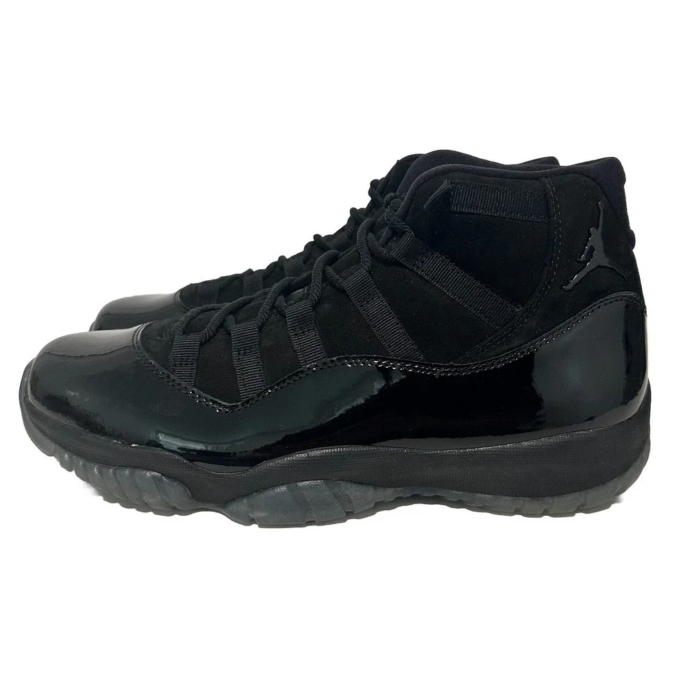New Air Jordan 11 Cap and Gown 2018 Size 10.5 Rare Retro Authentic Black High MJ